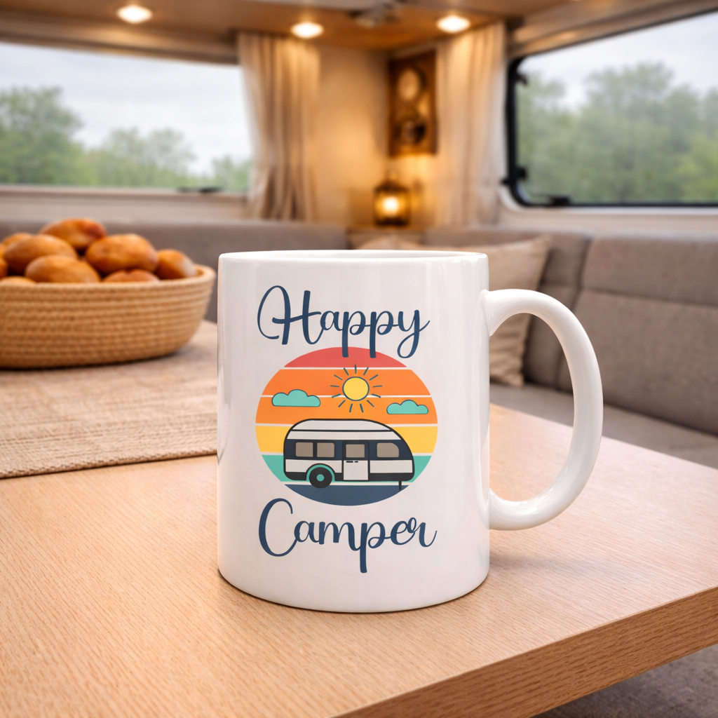 Camping Tasse - Happy Camper