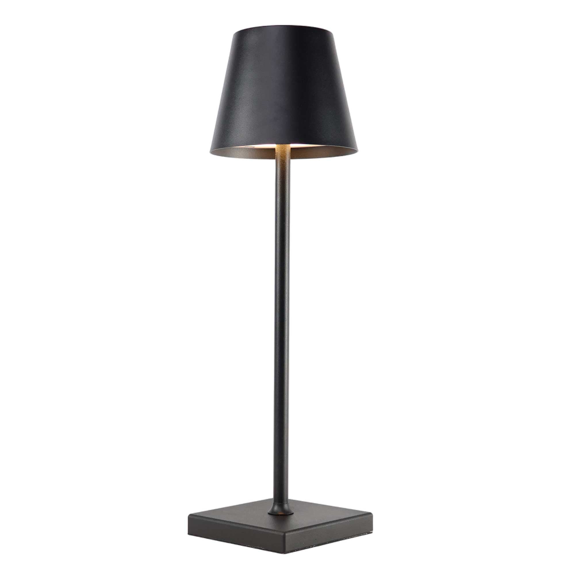 Ambience lamp with touch function - 3 colors. Black - white - gold