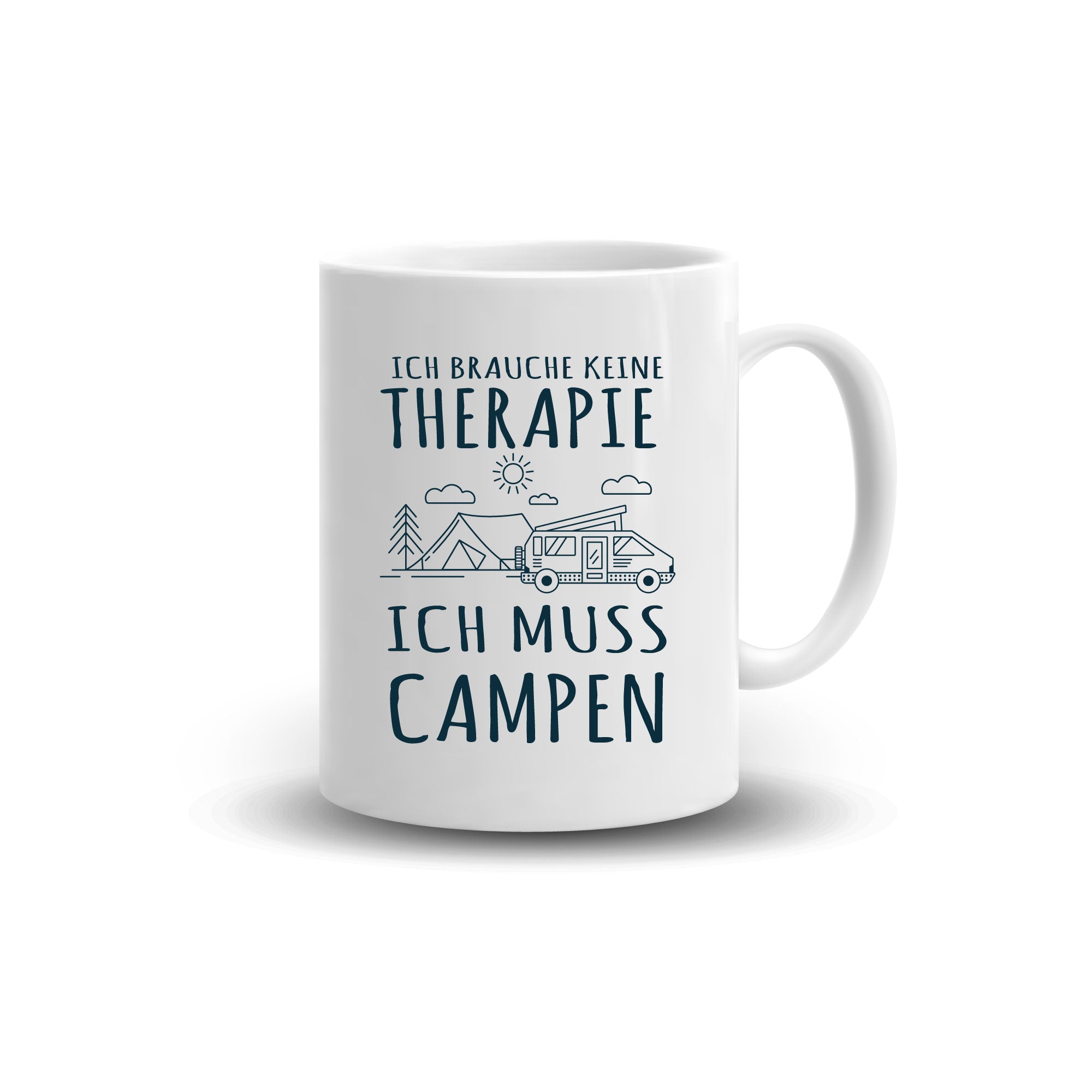 Tasse Camping Therapie